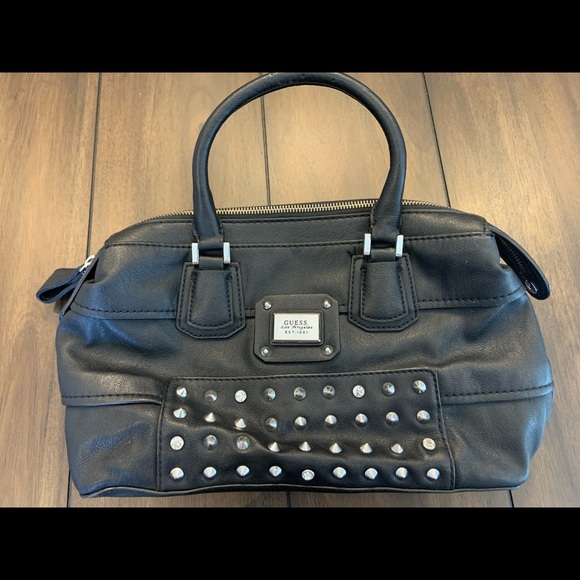 Studded faux leather purse - Picture 1 of 2
